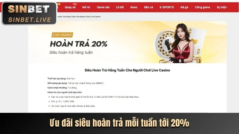 Thưởng nạp lại hàng ngày tại BK8PLUS